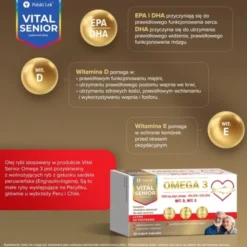 Vital Senior Omega 3, kapsułki, 60 szt.