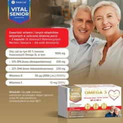 Vital Senior Omega 3, kapsułki, 60 szt.