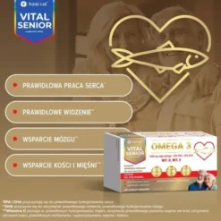 Vital Senior Omega 3, kapsułki, 60 szt.