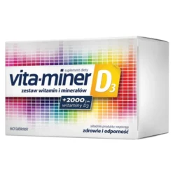 Vita-miner D3, tabletki, 60 szt.
