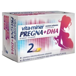 Vita-Miner Pregna + DHA, tabletki + kapsułki, 30 szt. + 30 szt.
