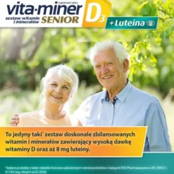 Vita-Miner Senior D3 + Luteina, tabletki, 60 szt.