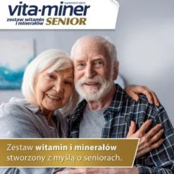 Vita-miner Senior, drażetki dla osób po 50 roku życia, 60 szt.