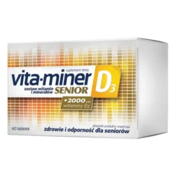 Vita-miner Senior D3, tabletki, 60 szt.