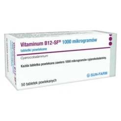 Vitaminum B12-SF, 1000 mikrogramów, tabletki powlekane, 50 szt.