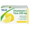 Vitaminum C Teva, 200 mg, tabletki powlekane, 50 szt.