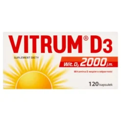 Vitrum D3 2000, kapsułki, 120 szt.