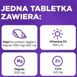 Vitrum Osteo, tabletki, 60 szt.