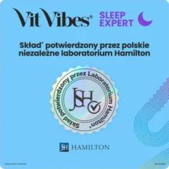 Vit Vibes Sleep Expert, żelki, smak jagody z nutą lawendy, 60 szt.