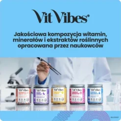 Vit Vibes Sleep Expert, żelki, smak jagody z nutą lawendy, 60 szt.