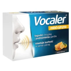 Vocaler, miód cytryna, pastylki do ssania, 24 szt.