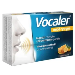 Vocaler miód cytryna, pastylki do ssania, 12 szt.
