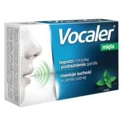 Vocaler mięta, pastylki do ssania, 12 szt.