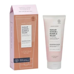 Voesh, cukrowy peeling myjący, blossom bliss, 210 g