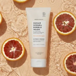 Voesh, cukrowy peeling myjący, citrus crush, 210 g