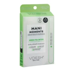 Voesh, Mani Moments, podwójny zestaw do manicure, Green Tea Detox, 7 szt.