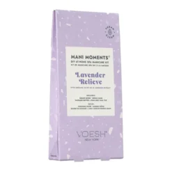 Voesh, Mani Moments, zestaw do manicure, Lavender Relieve, 3 szt.