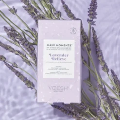 Voesh, Mani Moments, zestaw do manicure, Lavender Relieve, 3 szt.