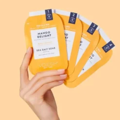 Voesh, zestaw do 4-etapowego pedicure, mango delight, 1 szt.