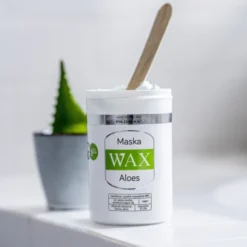 WAX Aloes, Laboratorium Pilomax, maska nawilżająca do włosów cienkich lub przetłuszczających się, 480 ml