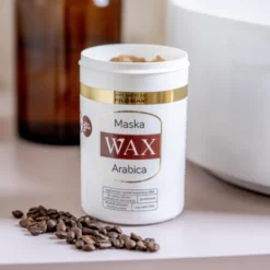 WAX Arabica, Laboratorium Pilomax, maska do włosów farbowanych ciemnych, wygładzająca i nawilżająca, 480 ml