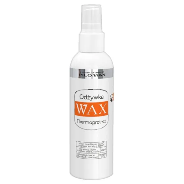 WAX Thermoprotect, odżywka termoochronna do włosów jasnych w sprayu, bez spłukiwania, 200 ml