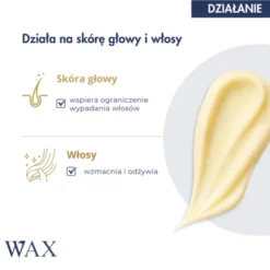 WAX Tricho, Laboratorium Pilomax, maska przyspieszająca wzrost włosów i porost nowych, 480 ml