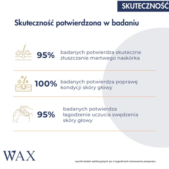 WAX Tricho, peeling do skóry głowy, enzymatyczny, trychologiczny, 150 ml