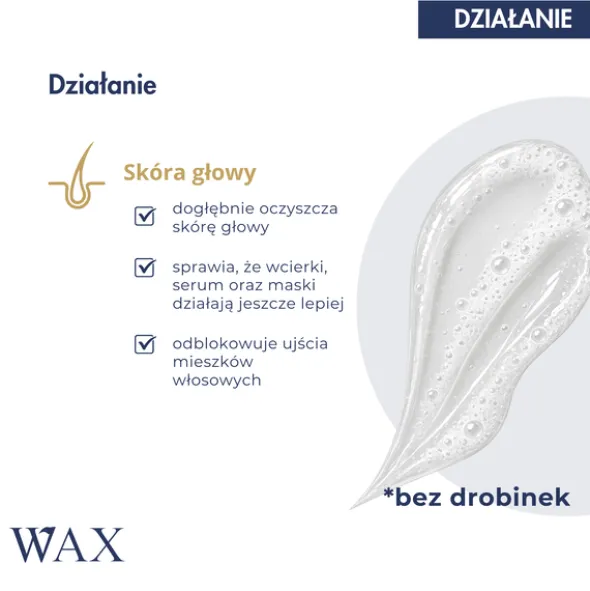 WAX Tricho, peeling do skóry głowy, enzymatyczny, trychologiczny, 150 ml