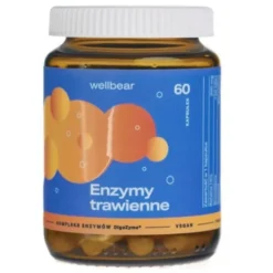 Wellbear Enzymy trawienne, kapsułki, 60 szt.