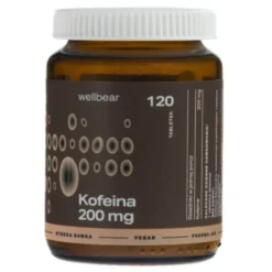 Wellbear Kofeina 200 mg, tabletki, 120 szt.