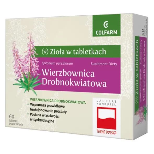 Wierzbownica drobnokwiatowa, tabletki powlekane, 60 szt.