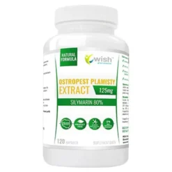 Wish Ostropest Plamisty Extract 125 mg, kapsułki twarde, 120 szt.