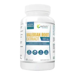 Wish Valerian Root Extract 500 mg, kapsułki, 60 szt.