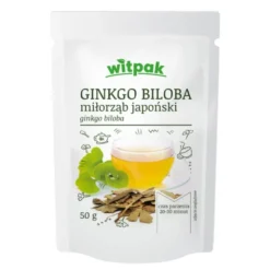 Witpak Ginkgo biloba miłorząb japoński, herbatka ziołowa, 50 g