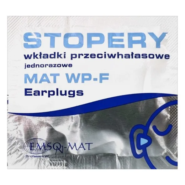 Wkładka przeciwhałasowa Mat (stoper), typ WP-F, 1 para