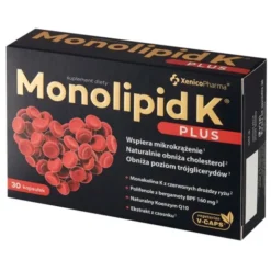XenicoPharma Monolipid K Plus, kapsułki, 30 szt.