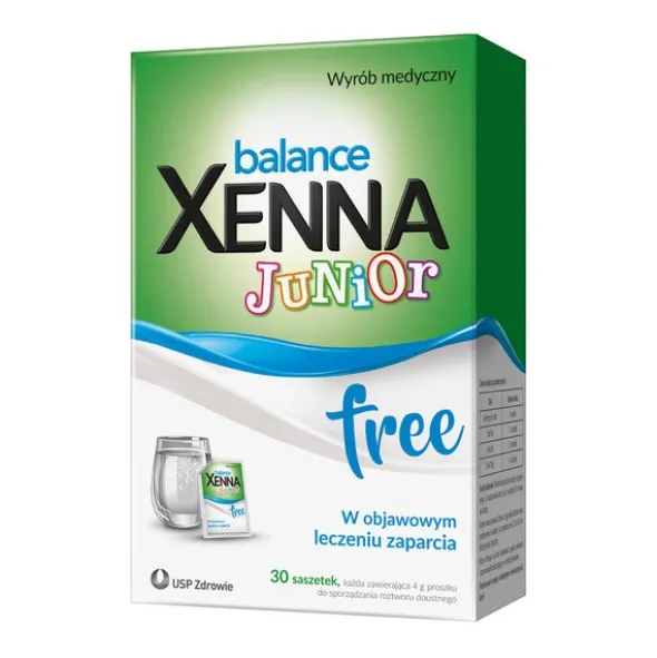Xenna Balance Junior Free, proszek do sporządzania roztworu doustnego, 30 saszetek