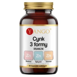 Yango Cynk 3 formy, kapsułki, 90 szt.