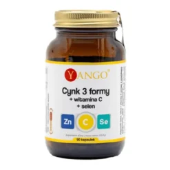 Yango Cynk 3 formy + witamina C + selen, kapsułki, 90 szt.