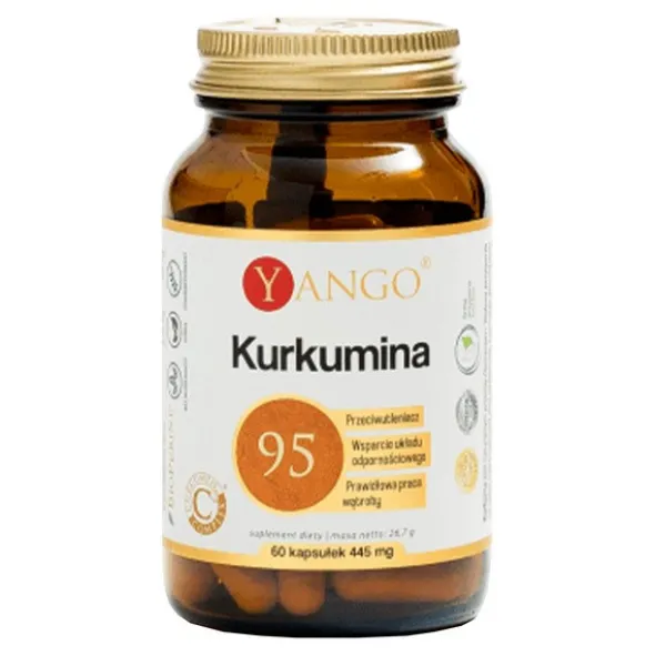 Yango Kurkumina 95, kapsułki, 60 szt.