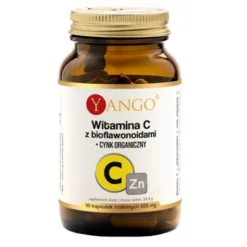 Yango Witamina C z bioflawonoidami + Cynk Organiczny, kapsułki, 90 szt.