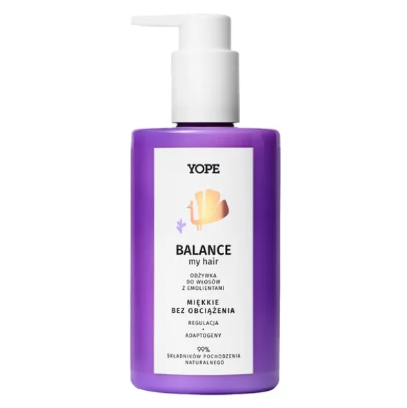 Yope Balance my hair, odżywka do włosów z emolientami, 300ml