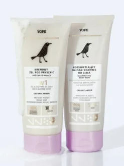 Yope Creamy, odżywczo-kojący kremowy żel od prysznic, amber, 200 ml
