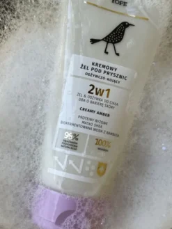 Yope Creamy, zmiękczająco-nawilżający kremowy żel pod prysznic, musk, 200 ml