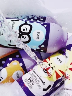 Yope, żel pod prysznic dla dzieci, Żurawina i Lawenda, 400 ml