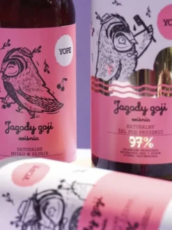 Yope żel pod prysznic Jagody goji i wiśnia, 400 ml