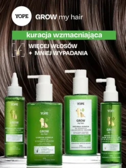 Yope Grow My Hair, odżywka-kuracja przeciwko wypadaniu włosów, 300 ml