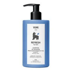 Yope Men Refresh My Hair, szampon do włosów przetłuszczających się, 300 ml