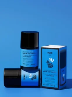 Yope Men Wood, krem do twarzy dla mężczyzn, Siła regeneracji, 50 ml